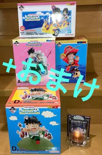 제일복권 드래곤볼 SNAP FIGURE 세미 컴플리트 + 덤