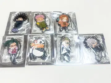 주술회전전 바닷가 미니 캐릭터 러버 스트랩