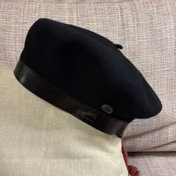 이탈리아제 볼사리노 Borsalino 베레모 블랙