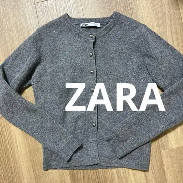 ZARA 가디건 그레이