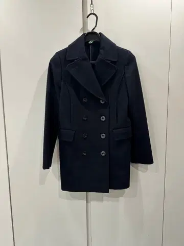 올드 잉글랜드 네이비 피 코트