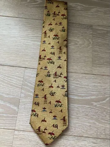 긴자 타야 넥타이 실크 오버 10 잠자리