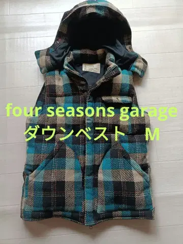 포 시즌즈 개러지 다운 베스트 38 M 사이즈