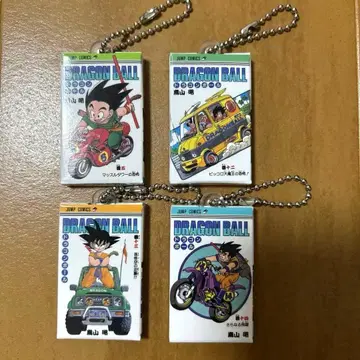 드래곤볼 캡슐 토이 4개 세트