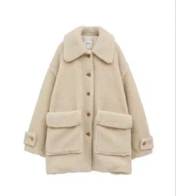 11월 한정판 CLANE RIDGE POCKET BOA OVER COAT