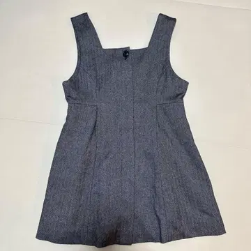 그린 라벨 릴랙싱 홈스펀 헤링본 페플럼 튜닉