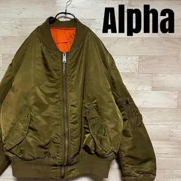 USA제 90s 알파인더스트리 MA-1 레어 컬러 XL