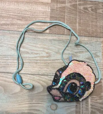 미스 스컹크 밤비 디즈니 코인 케이스 스팽글 숄더