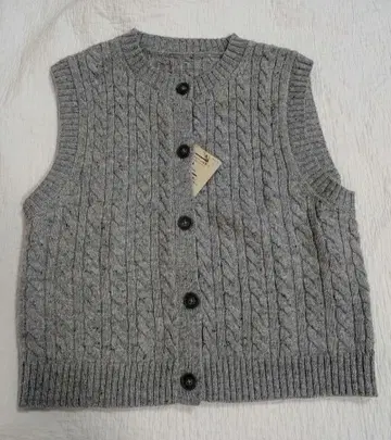 무인양품 MUJI 안데스 울을 사용한 베스트