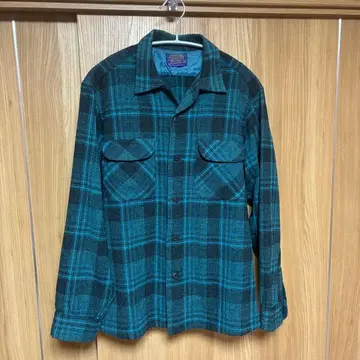 Pendleton 60수 USA 보드 셔츠 네이비 블랙