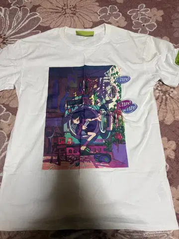 [가격 인하 요청 환영] 계속 한밤중이면 좋을 텐데 T셔츠 XL