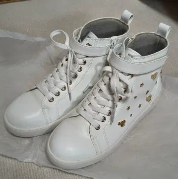 M U SPORTS 골프 하이컷 스니커즈