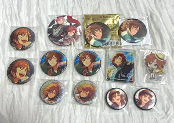 앙스타 미케지마 마다라 캔뱃지 묶음 판매 13점