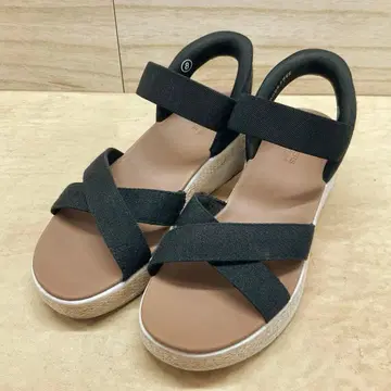 스케쳐스 핸즈프리 슬립인 샌들 25cm 블랙