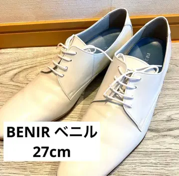 BENIR 베니르 화이트 드레스 신발 27cm