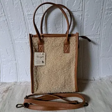 리사이클 폴리에스테르 2way 백 베이지