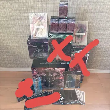 가격 인하했습니다 진격의 거인 1번 복권 피규어 세트 미개봉 라스트 원상