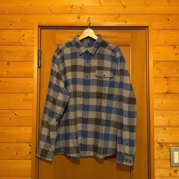파타고니아 체크 셔츠 긴팔 셔츠 L 사이즈