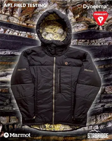 STABRIDGE Marmot PRIMALOFT BELAY PARKA L