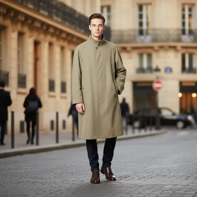 Burberry Balmacaan Coat BURBERRY 버버리 Burberry Raglan Coat On