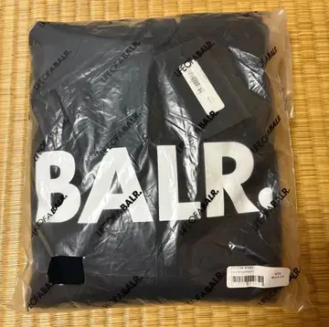 [ 미사용 새상품 ] BALR. 블랙 후드 부착 후드티 XS