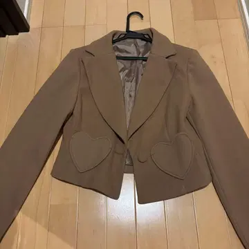 자켓 코트 숏 기장