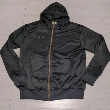 ATHLETA 다크 그레이 풀 집업 후드티 S