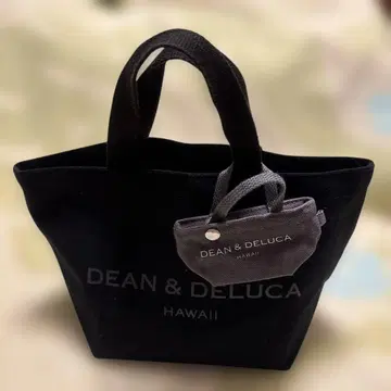 DEAN & DELUCA 하와이 블랙 토트백 S 미니 토트 포함