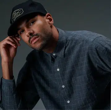 THE H.W.DOG &CO 네이비 코튼 캡 트래커 캡