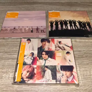 Snow Man 오렌지 kiss 3개 세트 특전 포함