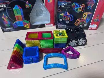 마그넷 블록 40피스 27피스 묶음 판매 컬러풀