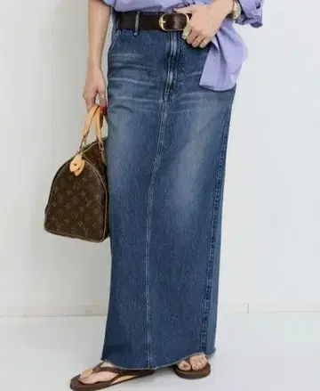 라빠르망 [ upper hights ] 데님 스커트