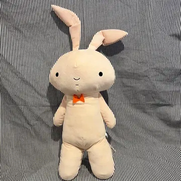 유리(네네)의 토끼 BIG 봉제 인형 짱구는 못말려(크레용 신짱)
