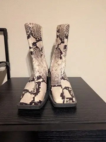 real leather python boots