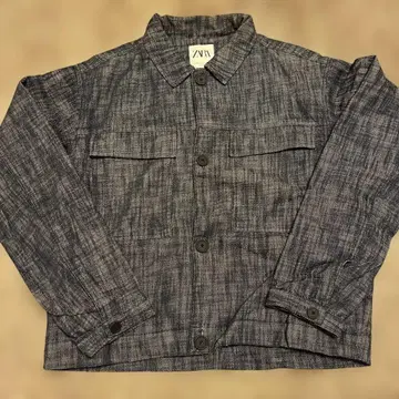 ZARA 다크 블루 데님 자켓 M