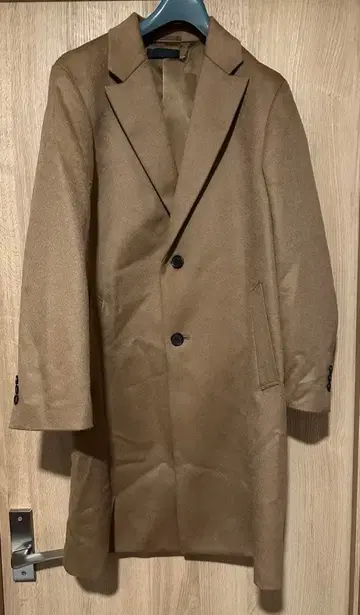 UNIQLO XS 시착만 한 상품 울 캐시미어 체스터 코트