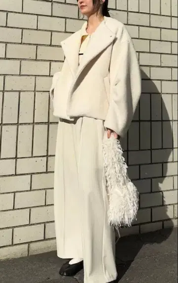 LAGUNAMOON 바이컬러 벨트 팬츠