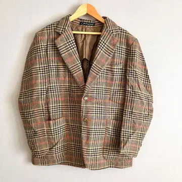 Otterburn 트위드 체크 무늬 자켓 영국제 남성용