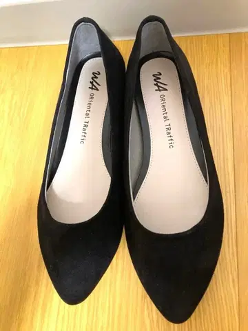 Oriental Traffic 블랙 플랫슈즈 35