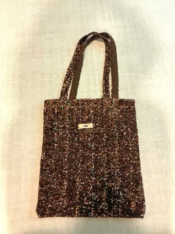 uhr 토트백 Uhr 스팽글 토트백 핑크