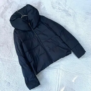 [이노웨이브] (M) 숏 다운 자켓 블랙 페더 50%