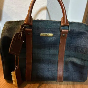 랄프 로렌 보스턴 백 다크 그린