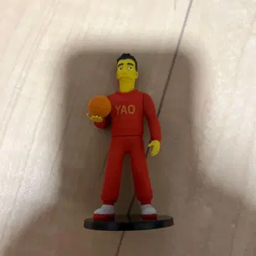 YAO MING simpsons 농구 피규어 중국 야오밍