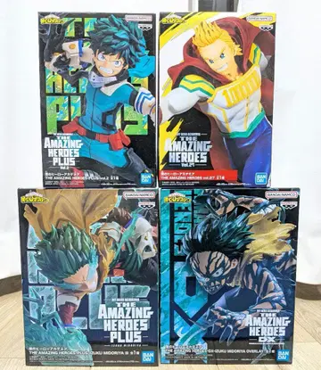 나의 히어로 아카데미아 미도리야 이즈쿠 통형 밀리오 피규어 세트