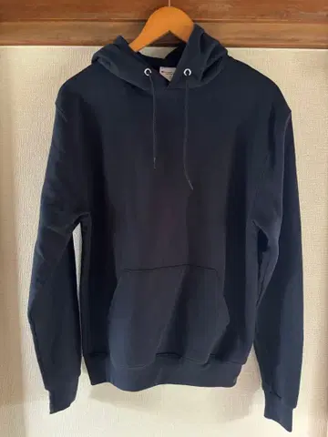 CHAMPION 챔피온 풀오버 후드 맨투맨 네이비 S