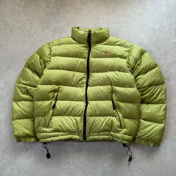 MOONSTONE 문스톤 다운 자켓 로고 그린