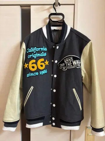 VANS 캘리포니아 오리지널스 바시티 자켓 66 반스