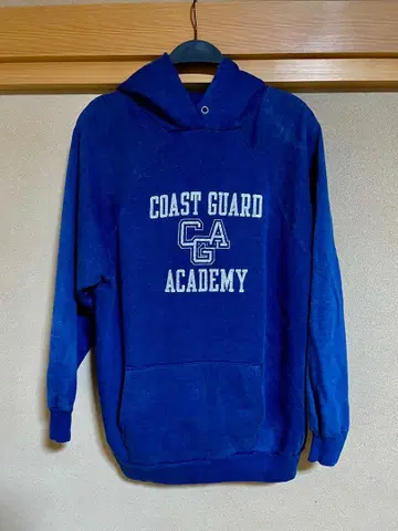 Champion COAST GUARD ACADEMY 후드 부착 XL