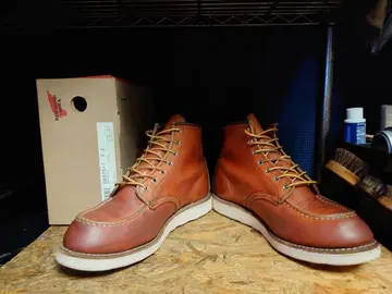 RED WING 레드 윙 8875 사이드 깃털 각인 9E 12년제 상자
