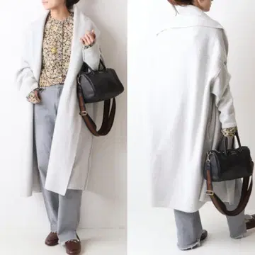 FRAMeWORK 압축 가운 미들 가디건 그레이 계열 프레임워크